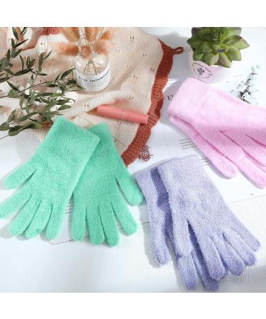 Moisturizing Gloves with Aloe Infusion - Hydrating Hand Moisture Glove Set for Dry, Chapped Skin (3 Pairs) - Buy Online on GoSupps.com