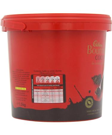 Cadbury Bournville Pail Cocoa 1.5kg - Buy Online on GoSupps.com