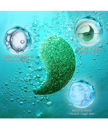Hydrating Under Eye Masks with Hyaluronic Acid (30 Pairs) for Dark Circles and Puffy Eyes - Daily Skincare Treatment for Women and Men - Buy Online on GoSupps.com