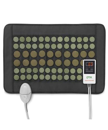 UTK remote infrared heating pillows for the back heating pillows with natural jade and Tourmaline stones Small Pro (23.5 '' x 16 '') with smart controller memory function automatic shutdown - Buy Online on GoSupps.com