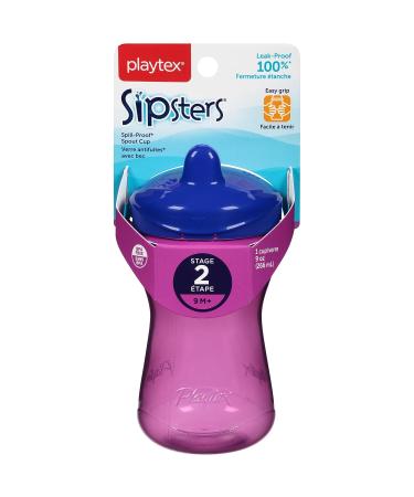 Playtex Sipsters Stage 2 Spout Sippy Cups - 9 oz | Leak-proof Design - Buy Online on GoSupps.com
