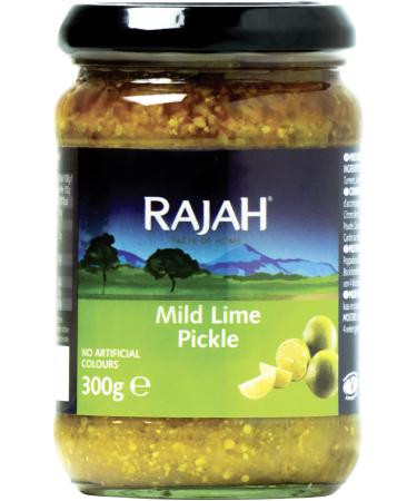 Rajah mild lime pimple - mild lodged lime - ideal as an accompaniment to curry meat cheese popcadums & starters - 1 x 300 g Lime pimple mild 300 g (1 Pack) - Buy Online on GoSupps.com