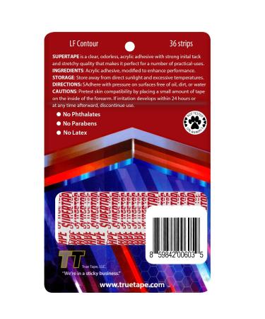 SuperTape Contour"LF" Double side adhesive 36-per pak