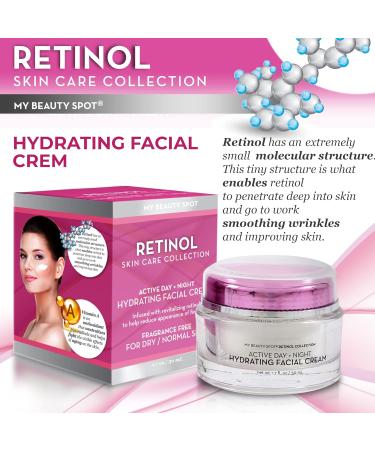 Retinol Skin Care Collection - My Beauty Spot | Active Day & Night Formula 1.7 fl oz | International Shipping Available - Buy Online on GoSupps.com
