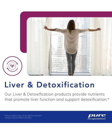 Pure Encapsulations Liver-G.I. Detox - Liver Detox & GI Health - Antioxidant Rich Digestive Health - Hypoallergenic - Gluten Free & Non-GMO - 60 Vegetable Capsules - Buy Online on GoSupps.com