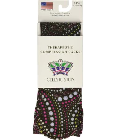 Black Celeste Stein 15-20 mmHg Compression Socks - Therapeutic Support - Buy Online on GoSupps.com