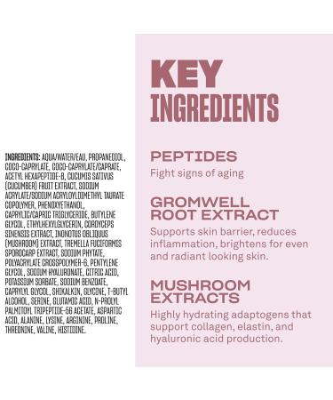 Babe Original Halo Peptide Face Serum - Hydrating Moisturizer for Women | Vegan & Cruelty-Free with Hyaluronic Acid Pink Root Extract & Peptides - Buy Online on GoSupps.com