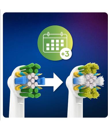 Oral-B FlossAction Replacement Electric Toothbrush Heads with CleanMaximiser Technology - Pack of 5 - Buy Online on GoSupps.com