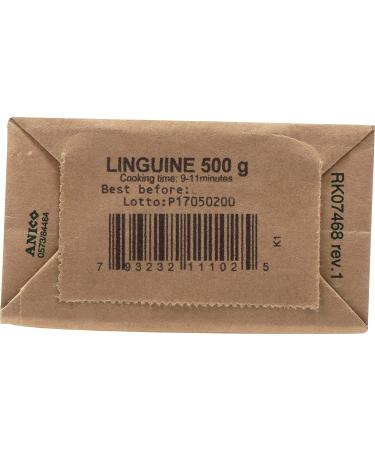 Rustichella d'Abruzzo Durum Wheat Linguine Pasta 17.5oz - Authentic Italian Pasta - Buy Online on GoSupps.com