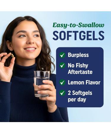 EPA Ultra 1 105MG | Heart Health & Cellular Function Support | Omega 3 Fish Oil | 1 650MG Total Omega-3 Fatty Acids | High Strength EPA Supplement | Sustainably Sourced & Gluten-Free | 60 Ct. - Buy Online on GoSupps.com