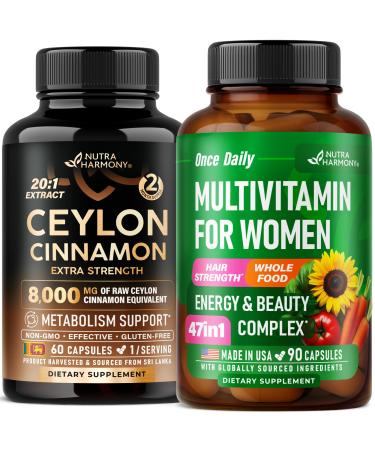 NUTRAHARMONY Ceylon Cinnamon & Multivitamins for Women Capsules