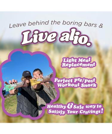 Alio Choco Brownie Protein Bars - Top Allergen Free Vegan Gluten Free Low Calorie High Protein | 12 Delicious Bars - Buy Online on GoSupps.com