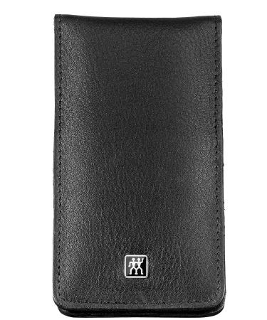 ZWILLING 4-Piece Manicure & Pedicure Set - Genuine Leather Nail Care Kit with Snap Fastener - Black - Buy Online on GoSupps.com