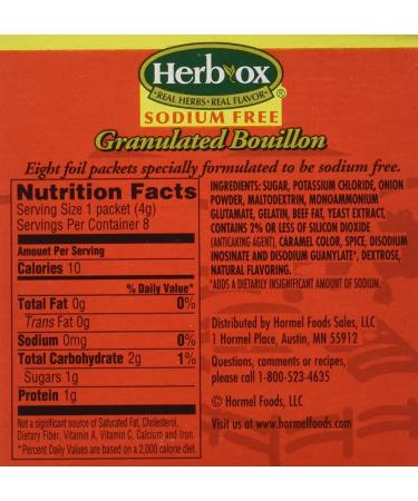 Herb Ox Instant Low-Sodium Beef Broth - 8 Pack - Buy Online on GoSupps.com