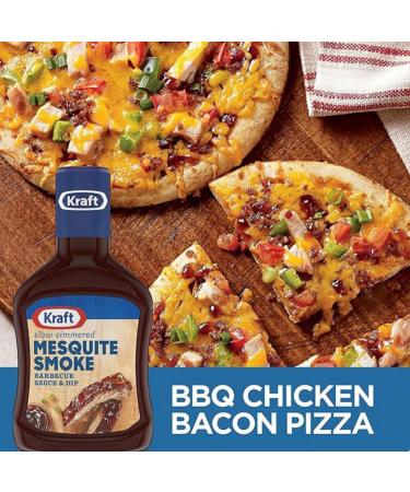 Kraft BBQ Mesquite Smoke 510g and Kraft Original Barbeque Sauce 510g | Perfect for Marinade Condiment or Dipping Sauce | 2 Pack - Buy Online on GoSupps.com