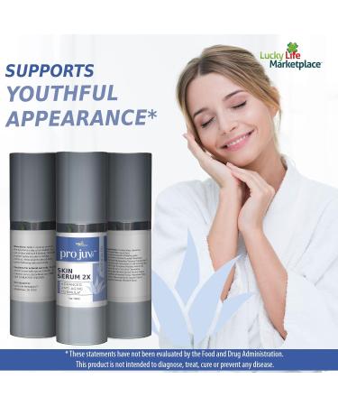 Pro Juv Skin Serum - 2x Advanced Anti-Aging Vitamin C & Aloe Vera - Exfoliate & Renew Skin Reduce Wrinkles & Lines - Shop Internationally - Buy Online on GoSupps.com