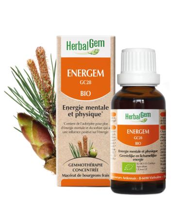 HerbalGem | Energem Organic Complex | Mental Physical & Emotional Stability | 30ml