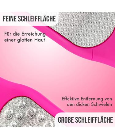 Premium Korean LASER Callus Rasp - Original Foot File (Pink) for Smooth Feet | International Shipping Available - Buy Online on GoSupps.com