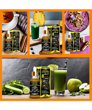 Oil Of Oregano With Black Seed Oil - 400 Servings 2 in 1 Wild Oregano Oil with Black Seed Oil Drops Organic Supplement Alternative to Oregano and Black Seed oil Gel Capsules Non-GMO Vegan Oregano Black Seed 2 Fl Oz (Pa  - Buy Online on GoSupps.com