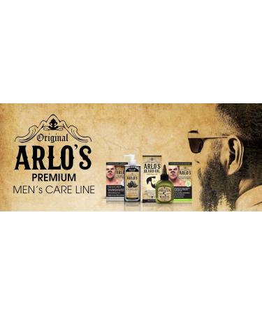Arlo's Beard Oil 4 Pack - Nourishing Argan Tea Tree Vitamin E & Coconut | Premium Grooming for Men - Buy Online on GoSupps.com