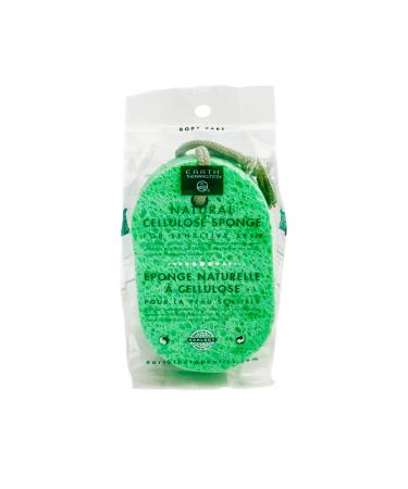 Earth Therapeutics Natural Cellulose Sponge (Green) 1