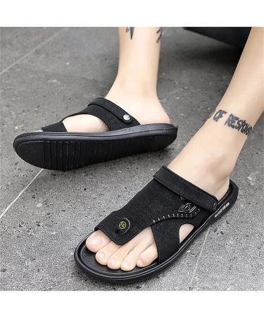 Orthopedic Man Bunion Corrector Sandals with Toe Separator - Black Size 10 - Buy Online on GoSupps.com