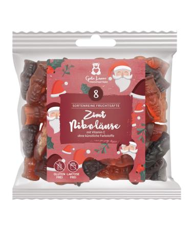 naschlabor naschlabor Fruit Bears with Christmas Heart | Pure Fruit Juice | No Artificial Colors or Flavor Enhancers | Gluten and Lactose Free (Nicotine Coating)