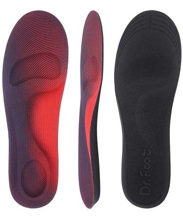 Dr. Foot's Arch Support Insoles  Relief from Plantar Fasciitis  Metatarsal and Heel Pain  Diabetic Foot Pain (Medium(Women's 6-10/ Men's 5-8)) - Buy Online on GoSupps.com