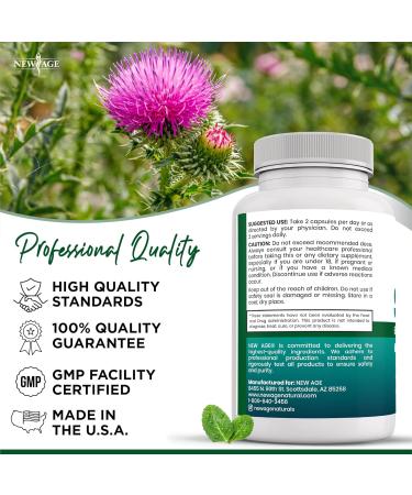Liver Cleanse Detox & Repair - Milk Thistle Supplement - Liver Support with Choline Artichoke Extract Chicory & Dandelion Root Supplement - Milk Thistle Liver Detox & Liver Cleanse - 120 Count 120 Capsules (Pack of 2) - Buy Online on GoSupps.com