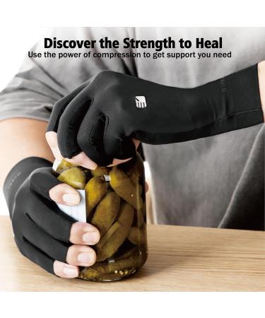 Buy Arthritis Compression Gloves | Soft Seamless Gloves for Carpal Tunnel Pain Relief - Men & Women - Buy Online on GoSupps.com