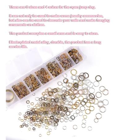 1014 Pcs Nail Art Dangle Charms Piercing Tool Set - TOROKOM Hand Drill, Jump Rings, Pliers, Tweezers - Buy Online on GoSupps.com