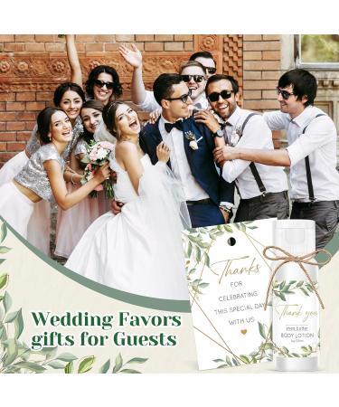 50 Sets Wedding Body Lotion - Eucalyptus Bridal Shower Gift for Dry Skin | Moisturizing Shea Butter Cream | Travel Size Body Care for Bridesmaids & Guests - Buy Online on GoSupps.com