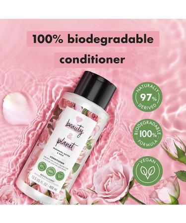 Love Beauty and Planet Blooming Color Conditioner with Murumuru Butter & Rose - 13.5 fl oz (400 ml) - Buy Online on GoSupps.com