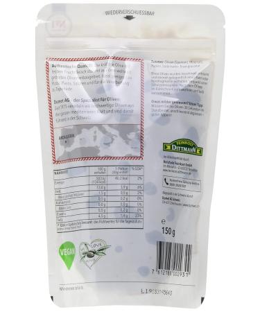 Dittmann Hojiblanca Black Pitted Olives 150g - Premium International Shipping | Buy Online - Buy Online on GoSupps.com