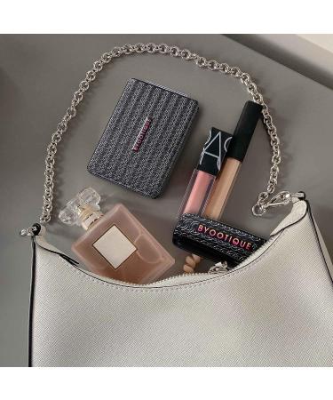 BYOOTIQUE Portable Makeup Vanity Mirror with x1 and x2 Magnification + Folding Comb - Travel Pocket Set (Style 1) - Buy Online on GoSupps.com