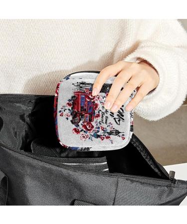 Buy Women's Bonds Storage Pockets Stillpad Waller - Floral Portable Period Kit Bag | Feminine Products for Girls - Buy Online on GoSupps.com
