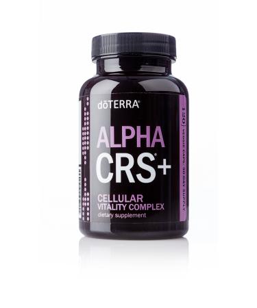 DoTerra - Alpha CRS+ Cellular Vitality Complex - Provides Antioxidant Protection - Prevent Upset Stomach - 120 Veggie Caps