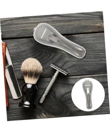 Doitool Box Razor Storage - Mass Hair Razor Organizer & Protective Cover for Men | Gift Trimmer for Male Razors - StK 16.5x6x3.5cm Gray - Buy Online on GoSupps.com