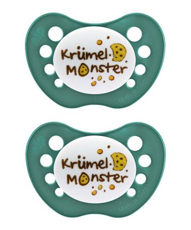 Nip pacifier silicone "Limited Edition" Cookie Monster including protective cap size 1-2 pieces