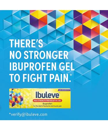 Ibuleve Max Strength Pain Relief Gel 30g - Fast Acting Formula (Pack of 1) - Buy Online on GoSupps.com