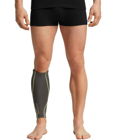Tommie Copper Performance Calf 2.0 Sleeves - X-Large Slate Gray | Compression Support for Athletes - Buy Online on GoSupps.com