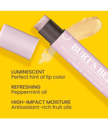 Burt's Bees Shimmer Lip Tint Set Tinted Lip Balm Stick & Lip Tint Balm with Long Lasting 2 in 1 Duo Tinted Balm Formula - Buy Online on GoSupps.com