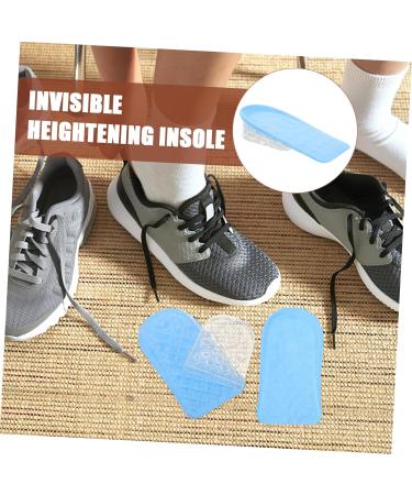 FRCOLOR 2pcs Heel Booster Insoles - Clear Heightening Inserts for Women s Dressy Pumps - Invisible Blush Heel Plates - Buy Online on GoSupps.com