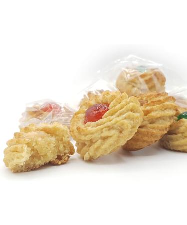 RAREZZE - classic Sicilian curly almond paste with cherry in a beautiful decorated gift box (kg.1). Directly from Sicily by the old artisan pastry workshop - Buy Online on GoSupps.com