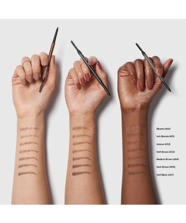 Revlon ColorStay Micro Eyebrow Pencil 454 Medium Brown | Waterproof, Smudgeproof, Argan & Marula Oil, Spoolie Brush | Pack of 1 - Buy Online on GoSupps.com