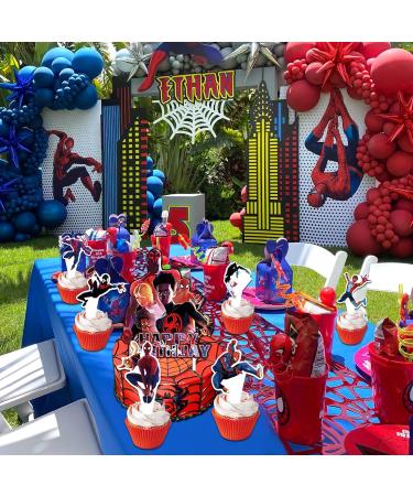 25Pcs Birthday Decorations Party Cake Cupcake Toppers for Black Party Supplies - Buy Online on GoSupps.com