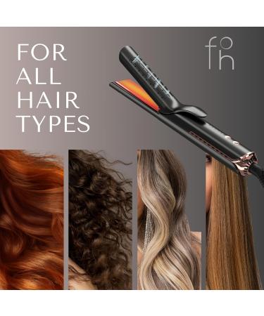 AirGlider 2-in-1 Cool Air Flat Iron & Curler | Effortless Styling for All Hair Types | International Shipping Available - Buy Online on GoSupps.com