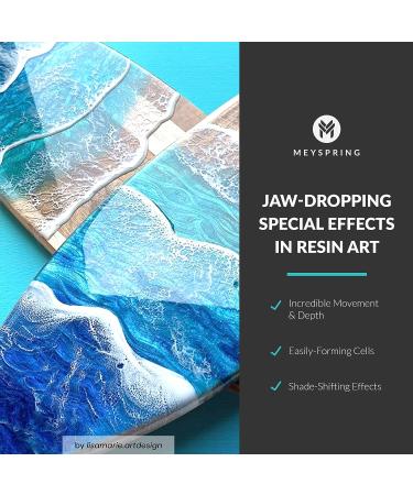 MEYSPRING Pacific Blue Epoxy Resin Color Pigment - 50g for Art, Ecopoxy, UV Resin - Buy Online on GoSupps.com