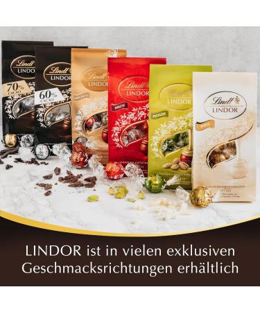 Lindt Lindor Balls Extra Dark 60% Cocoa - 137g | Fine Chocolates with Melting Filling | Perfect Praline Gift | Buy Now! - Buy Online on GoSupps.com