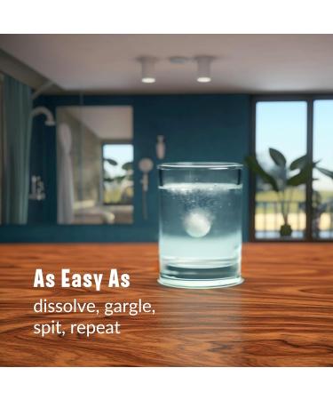 All-Natural Mouthwash Tablets (62pcs) | Eco-Friendly Travel Fresh Breath Tabs | Plaque Removal & Gum Protection Alcohol & Fluoride-Free - Buy Online on GoSupps.com